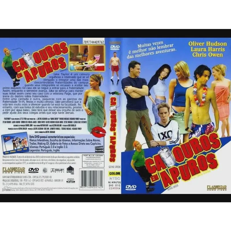 Calouros em apuros dvd original lacrado