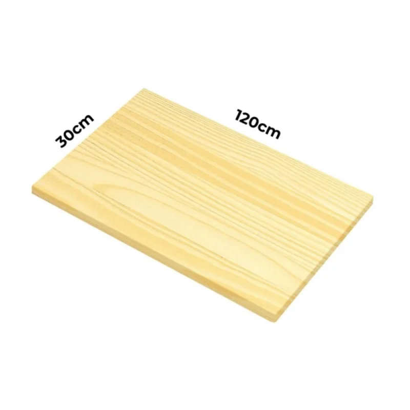 Painel Chapa Madeira Natural 1200X300X18 - Tramontina - 1,20m x 30cm 18mm espessura Tramontina - TRAMONTINA