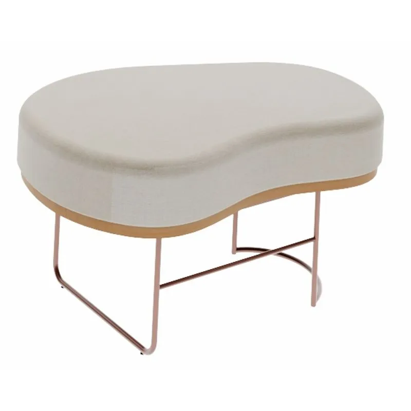 Puff Maya 79 Natural Metal Cobre Tec7q - Rudnick