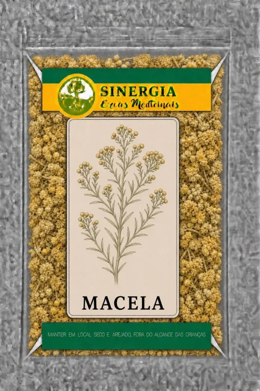 MACELA INFLORESCENCIA (SEMENTE) 50G - Sinergia Ervas Medicinais