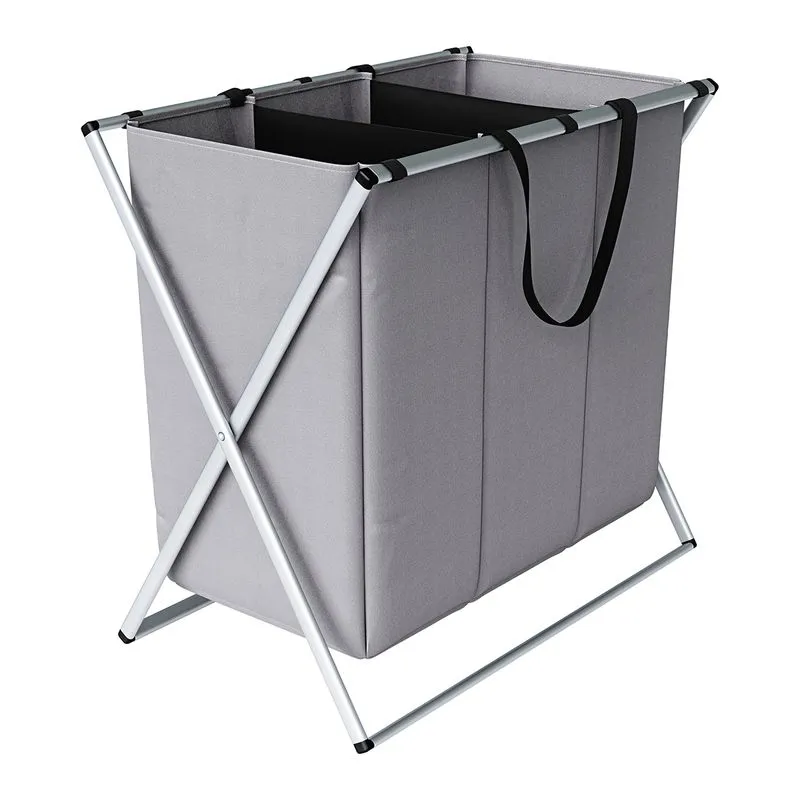 Cesto organizador para Roupas com 3 Compartimentos Euro Home