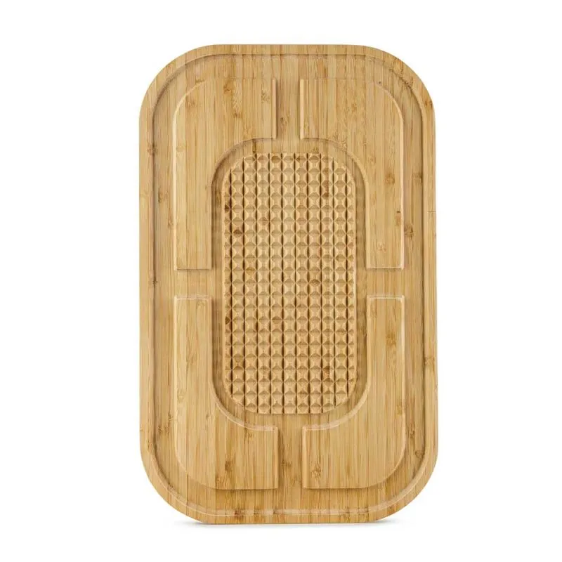 Tabua Corte Retangular 50X30Cm De Bambu