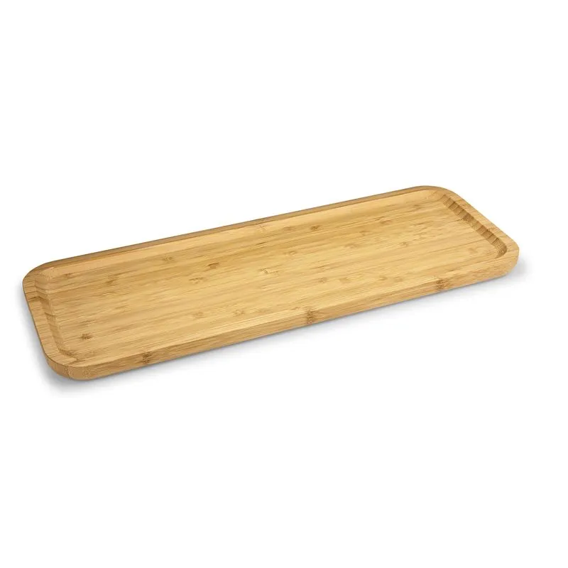 Travessa Retangular 44,5X16,5Cm Rasa De Bambu