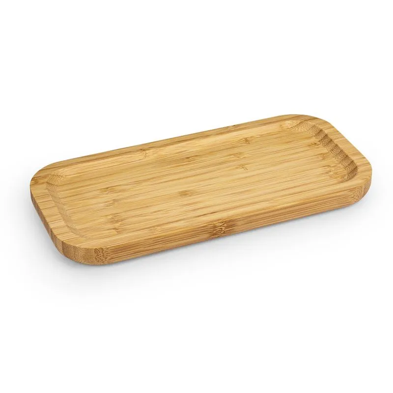 Travessa Retangular 25X12Cm Rasa De Bambu