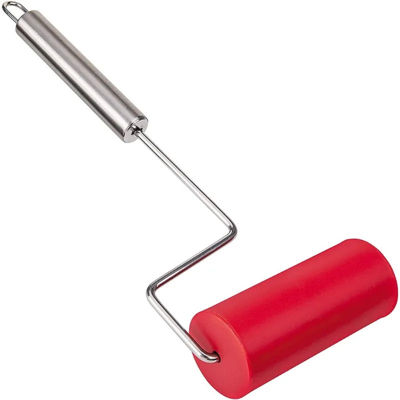 Rolo De Silicone Pequeno Para Abrir Massa Euro Home