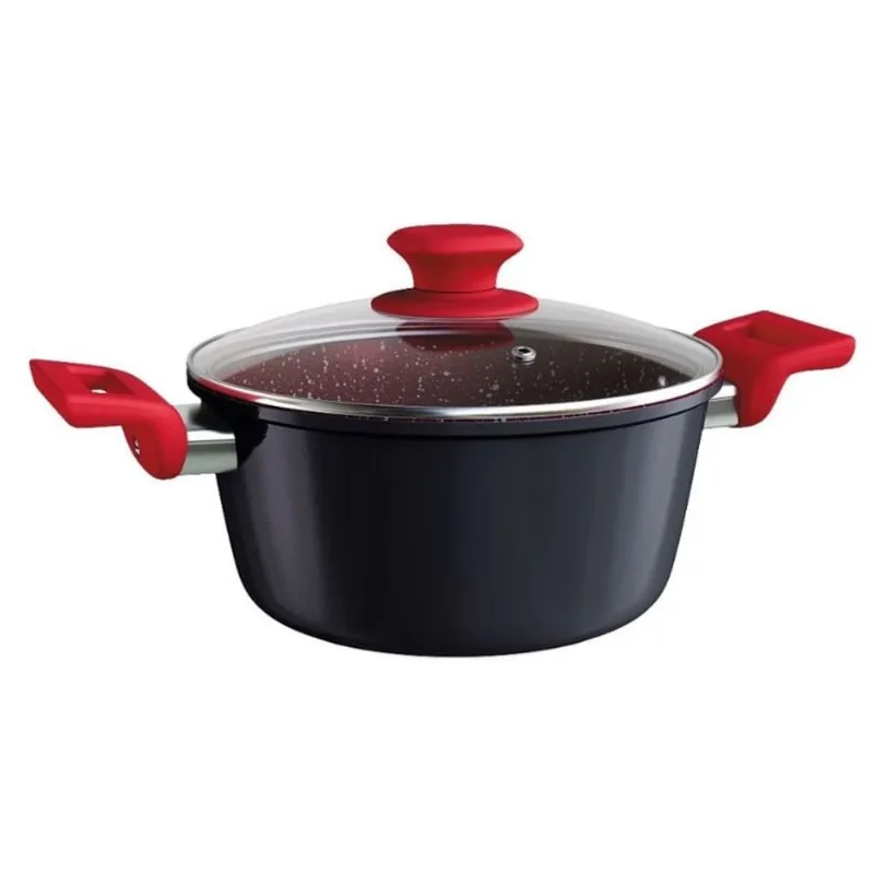 Caçarola Colorstone 22 Cm Titanio Euro Home