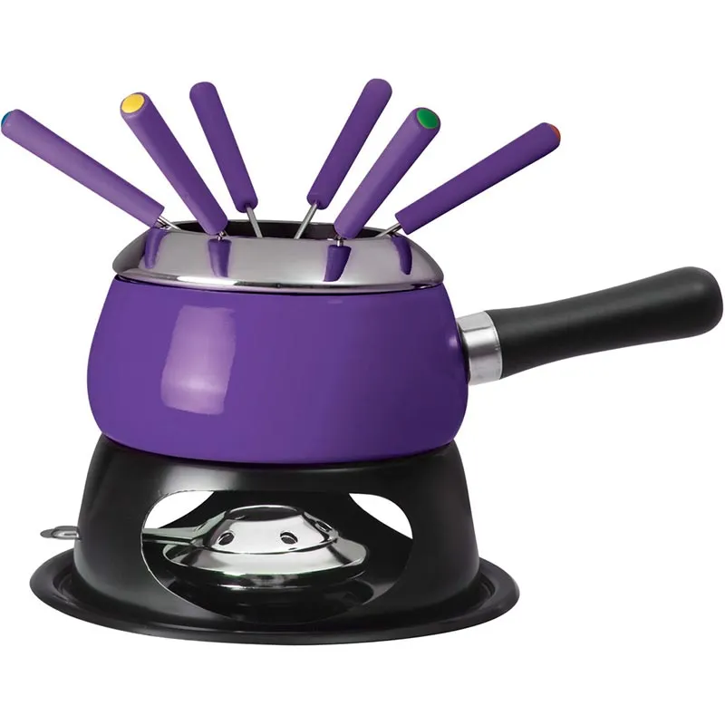 Aparelho de Fondue 11 Peças Euro Roxo Home