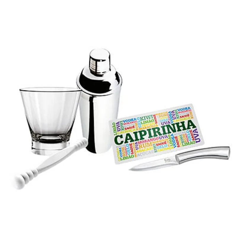 Kit Caipirinha 5 Peças Sabores Euro Home