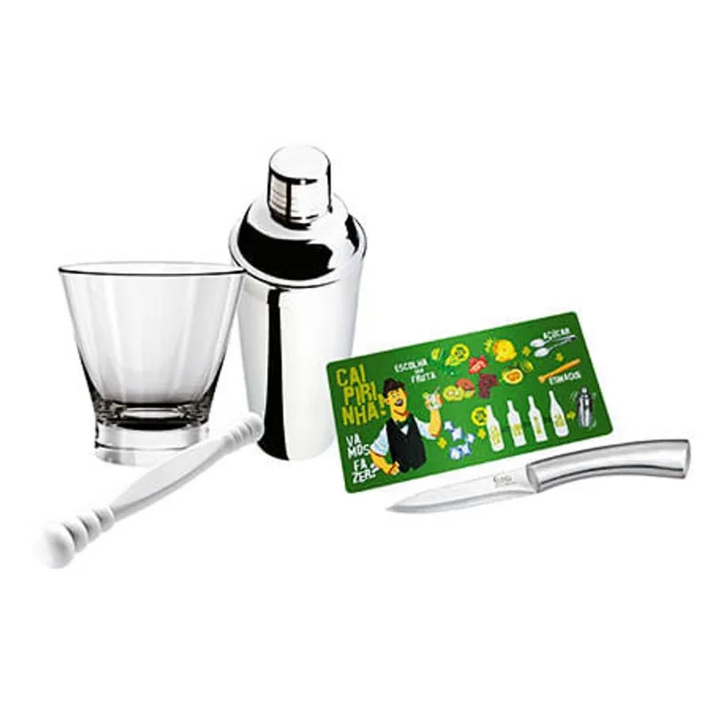 Kit Caipirinha 5 Peças Bartender Euro Home