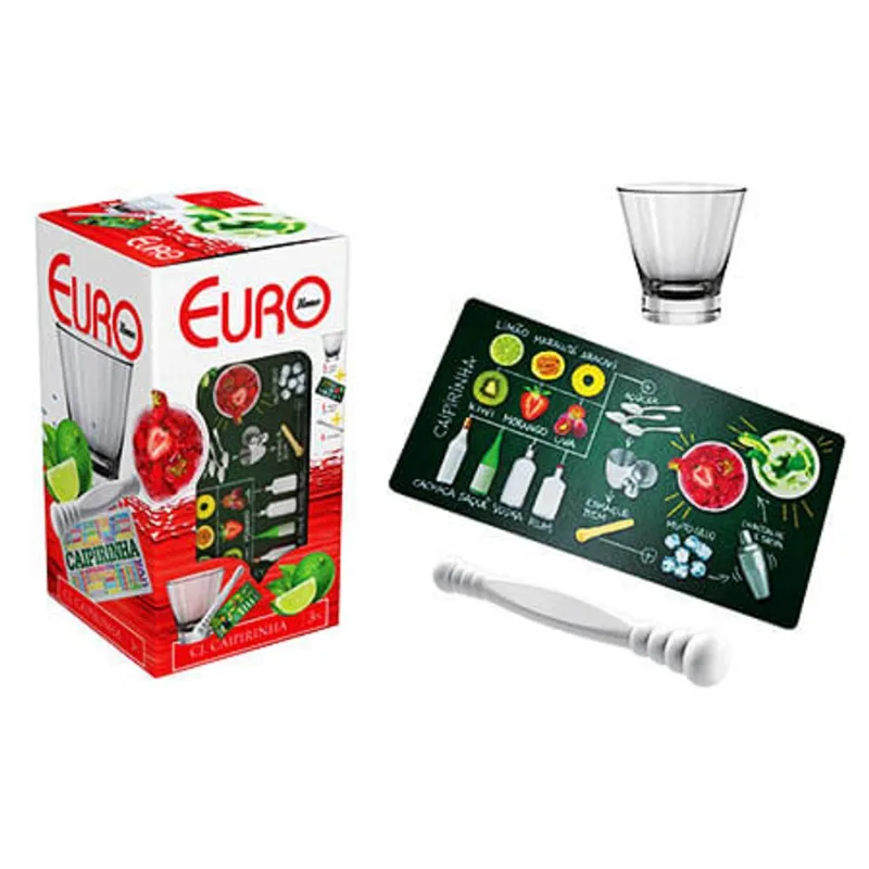 Kit Caipirinha 3 Peças Passo A Passo Euro Home
