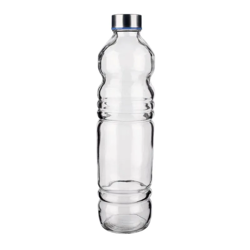 Garrafa De Vidro 1L H20