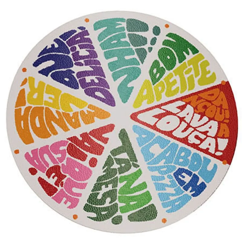 Tabua De Vidro Para Pizza 35 Cm Fatias Euro Home