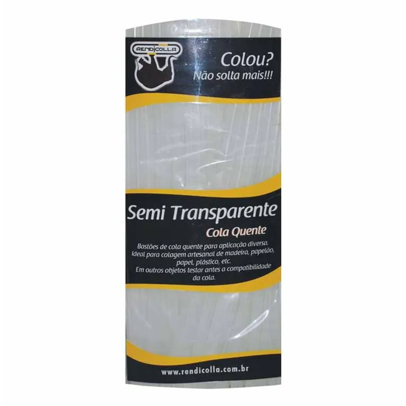 Cola para pistola Fina 500g Semi Transparente 0238 Rendicolla - 500G