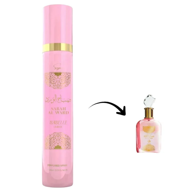 Body Splash Árabe Sabah Sugar 300ml Original