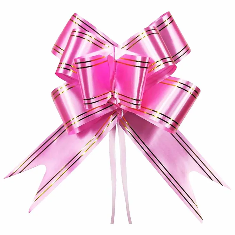 Laço Pronto 11mmx20,5cm Rosa Filete OU 5182 Make+ - 10UN