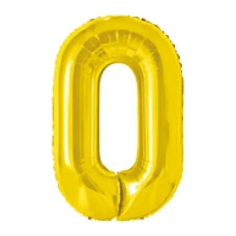 Balao Metalizado 40cm Dourado 0 Make+