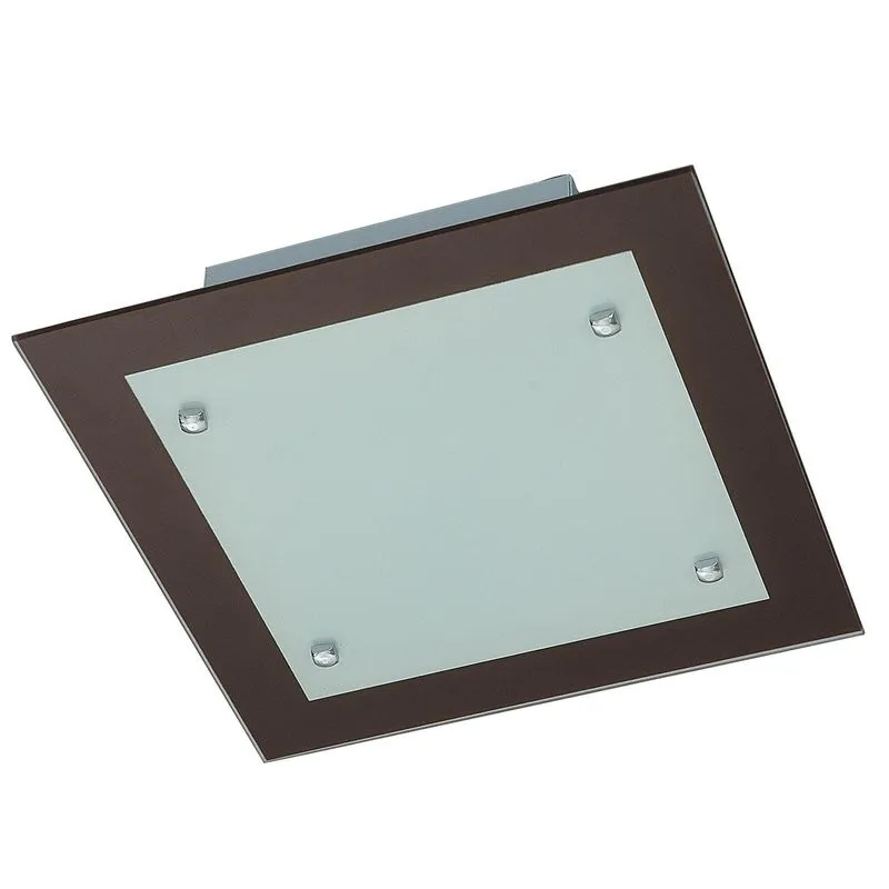 Plafon Pantoja & Carmona 710 8cm x 30cm x 30cm Marrom