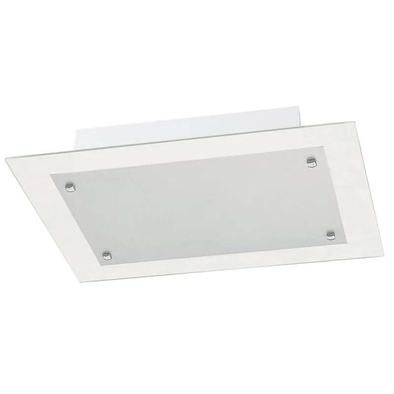 Plafon Retangular 45cm x 35cm 800 Pantoja & Carmona Branco
