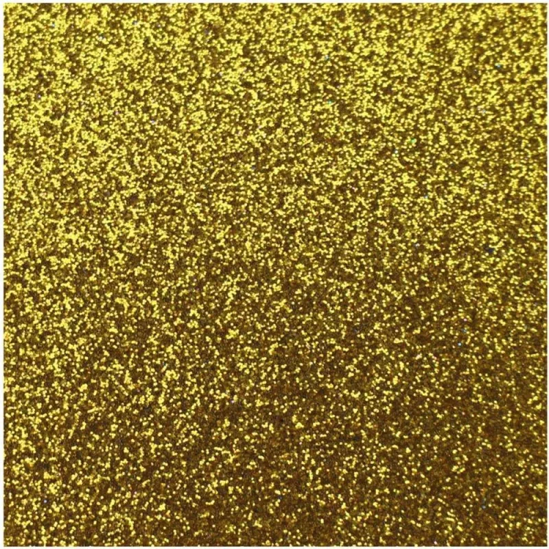 Placa em EVA com Gliter 40X48CM. Ouro 2MM.