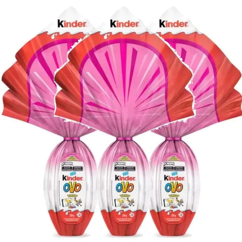 Ovo De Páscoa Kinder Max Mundo Encantado 150g (3 Ovos)