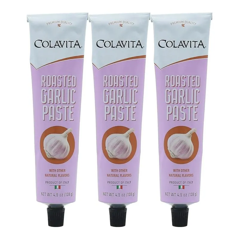Kit Com 3und Pasta De Alho Assado Colavita 128g