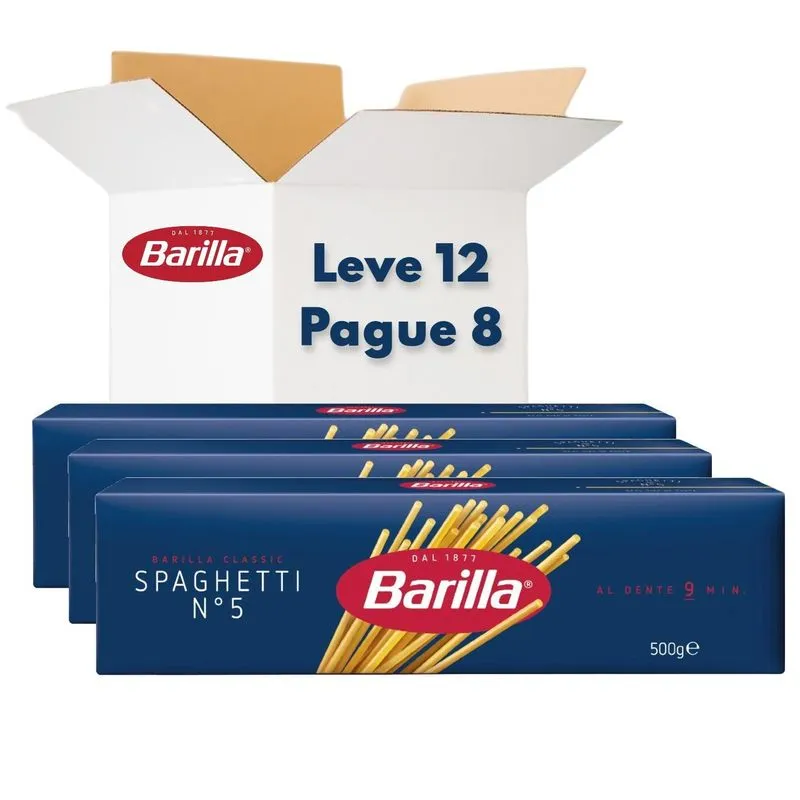 Espaguete Número 5 Barilla Classic 6kg