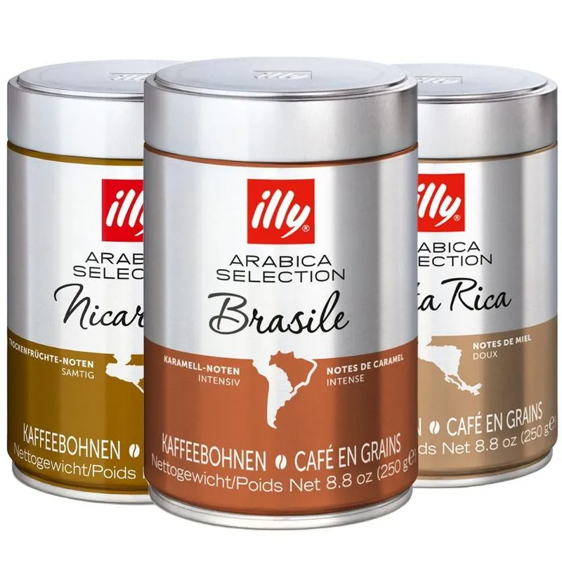 Café Em Grãos Illy (Brasil, Costa Rica, Nicaragua) 250g