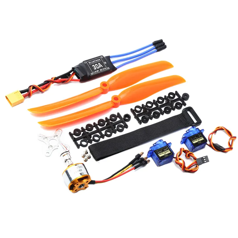 A2212 1400kv Motor Brushless 30a Esc Xt60 Plug Sg90 9g Para R