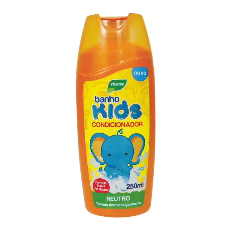 Condicionador Neutro Banho Kids 250ml Pharma