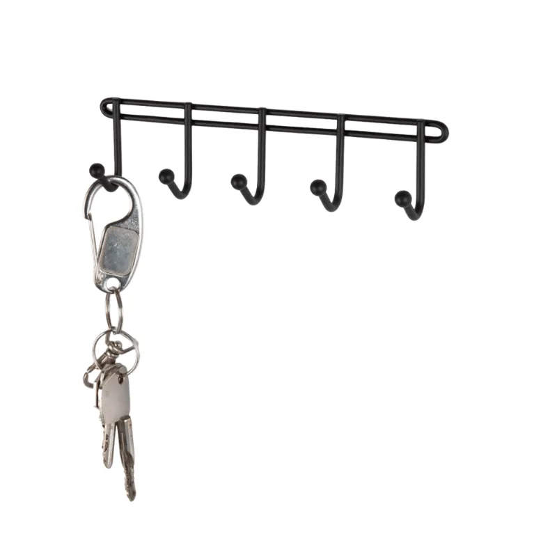 Porta-Chaves Black c/ 5 Ganchos - Arthi UNICA
