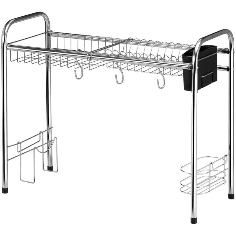 Rack 1 Organizador De Pia Cromado - Arthi