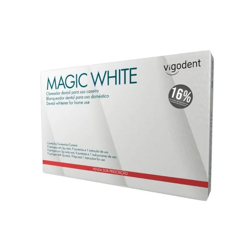 Kit Clareador Magic White 16% - Vigodent
