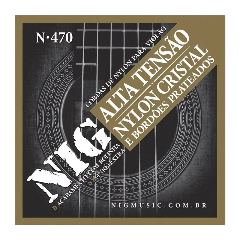 Encordoamento de Nylon para Violão com Bolinha .029-.044 - Rouxinol