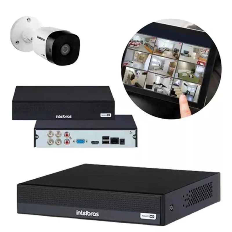 Dvr 04 Canais 5mp Inteligência Vídeo Mhdx 3004 C Intelbras