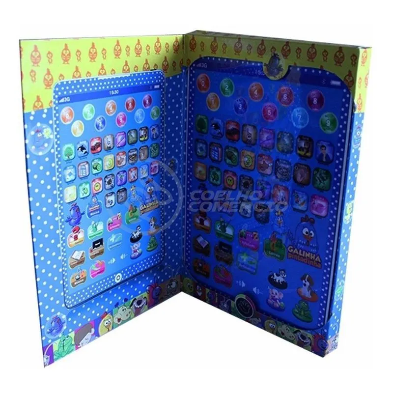 Tablet Galinha Pintadinha Educativo Soletrar Matemáticas