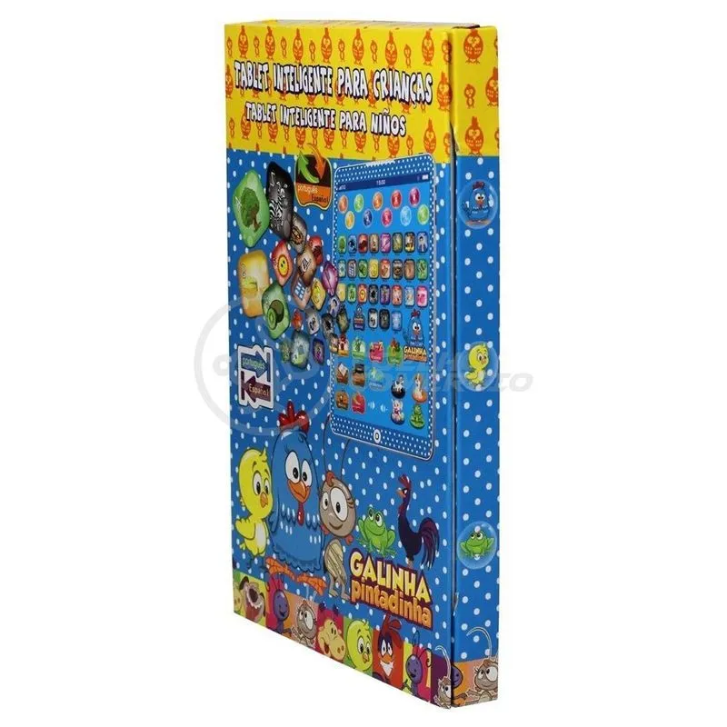Tablet Galinha Pintadinha Educativo Soletrar Matemáticas
