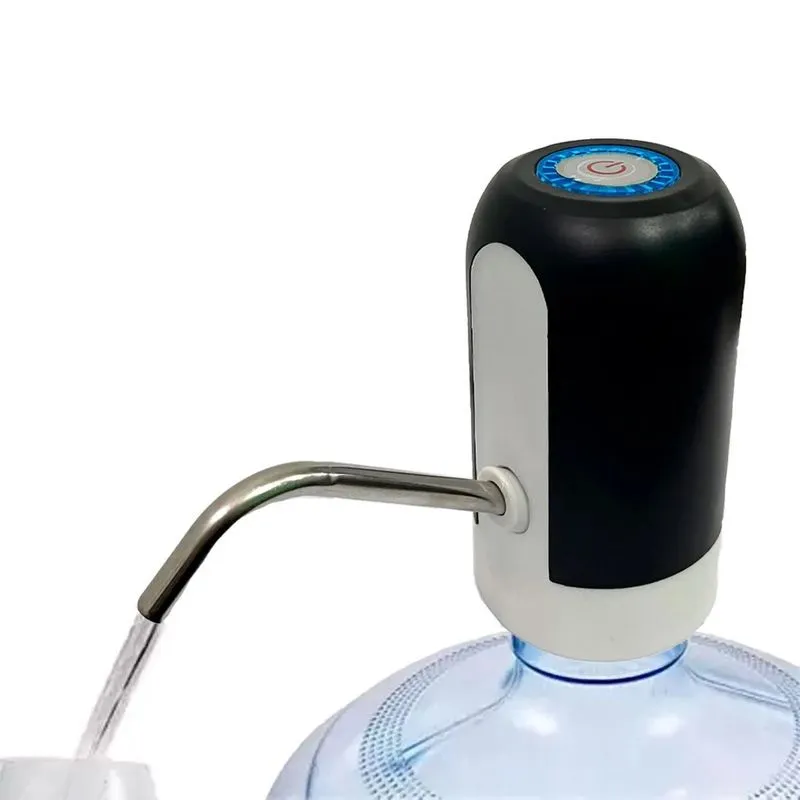Bomba Eletrica Galao Agua Bateria Recarregavel Garrafao Cozinha Dispenser