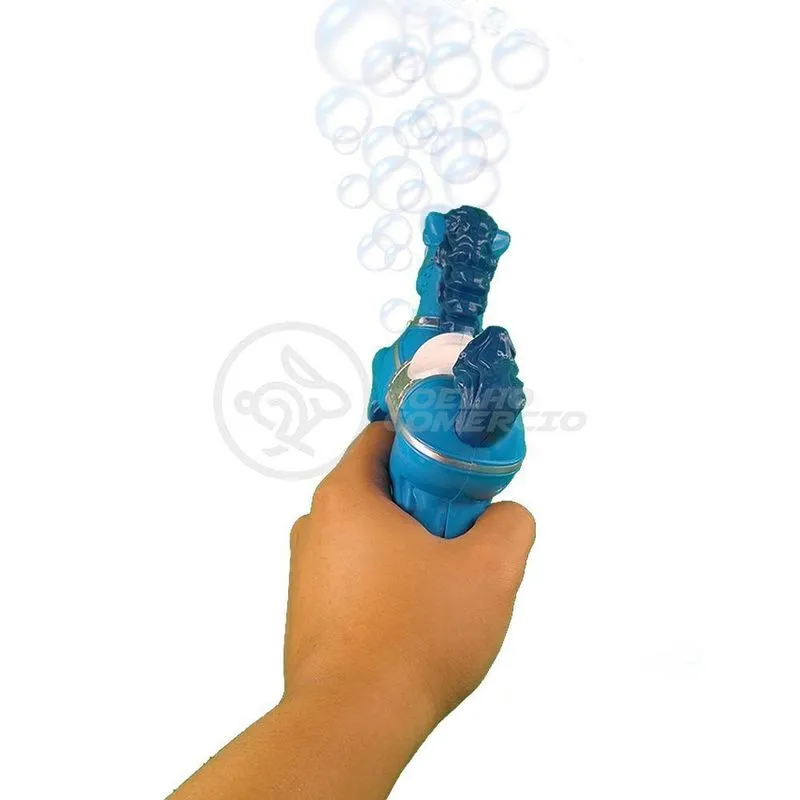 Cavalo Pop Tik Tok Lança Bolhas Sabão Mágica Azul 14