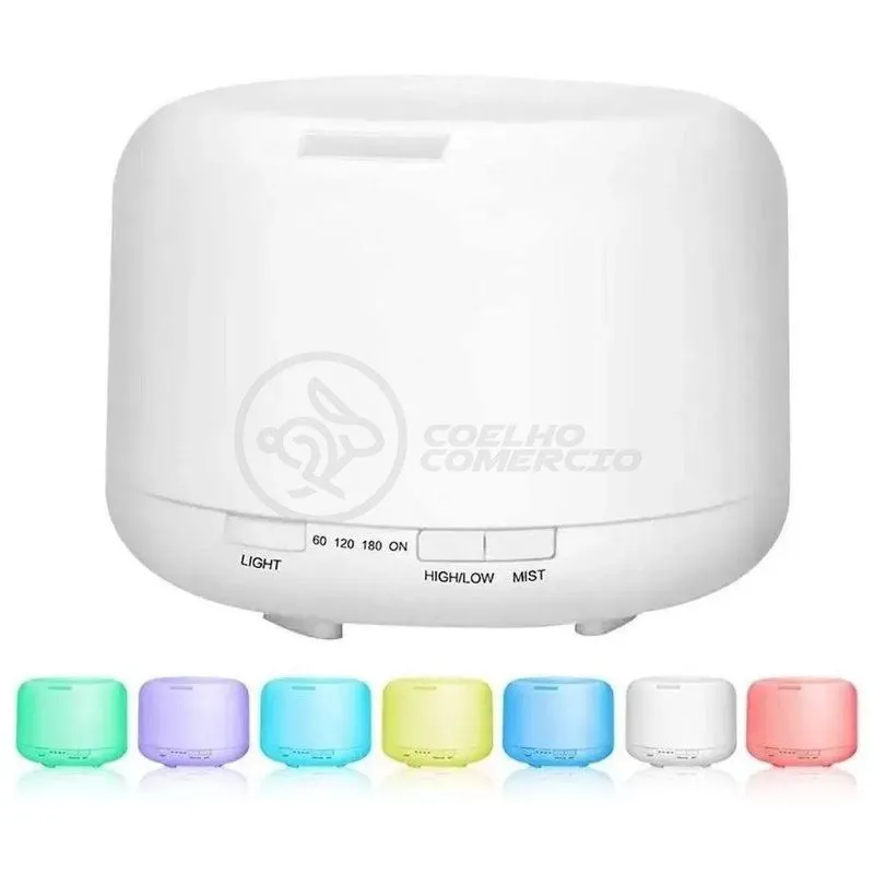Aromatizador Umidificador Difusor Eletrônico 500ml