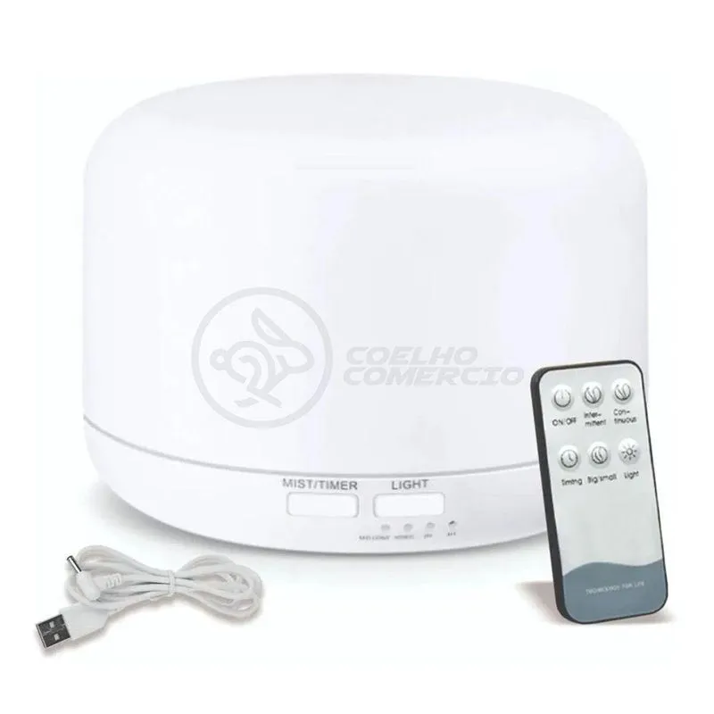 Aromatizador Umidificador Difusor Eletrônico 500ml