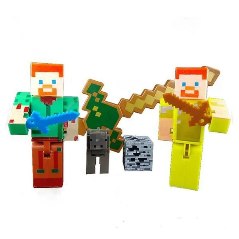 Kit Kit Minecraft 2 Bonecos