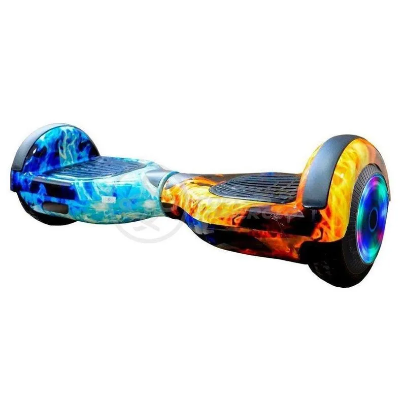 Hoverboard Overboard Fogo Gelo Skate Elétrico Ice Fire N12