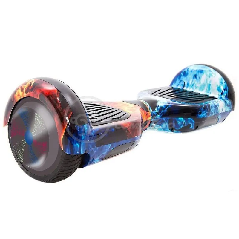 Hoverboard Overboard Fogo Gelo Skate Elétrico Ice Fire N15