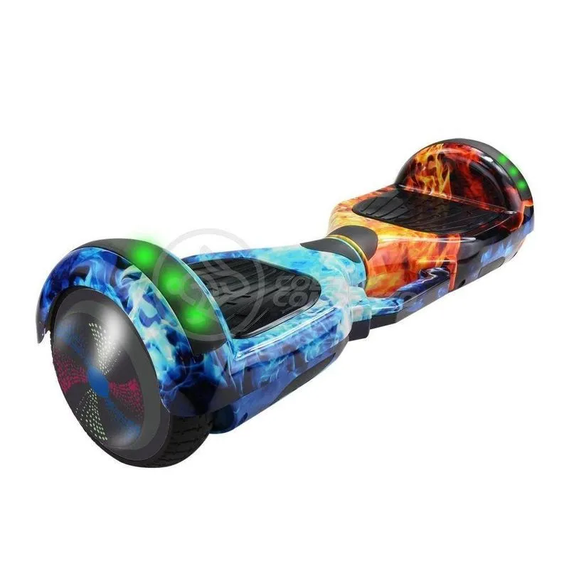 Hoverboard Overboard Fogo Gelo Skate Elétrico Ice Fire N16