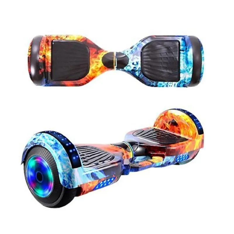 Hoverboard Overboard Fogo Gelo Skate Elétrico Ice Fire N17