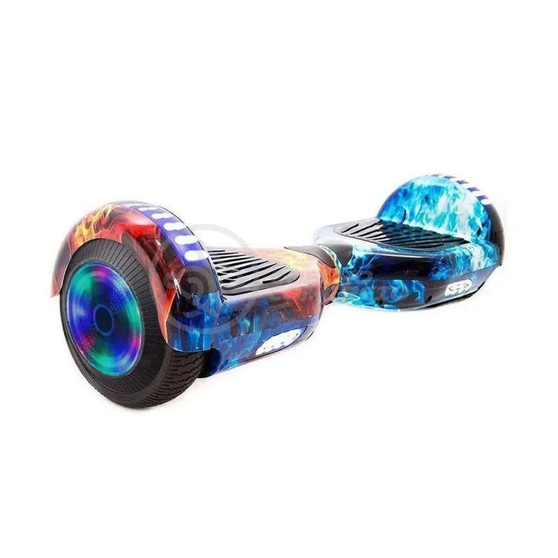 Hoverboard Overboard Fogo Gelo Skate Elétrico Ice Fire N19