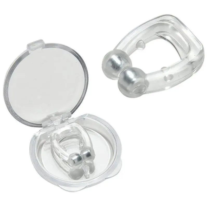 Clip Nasal Anti Ronco Apneia Nariz Magnético Com Imã Kit C/2