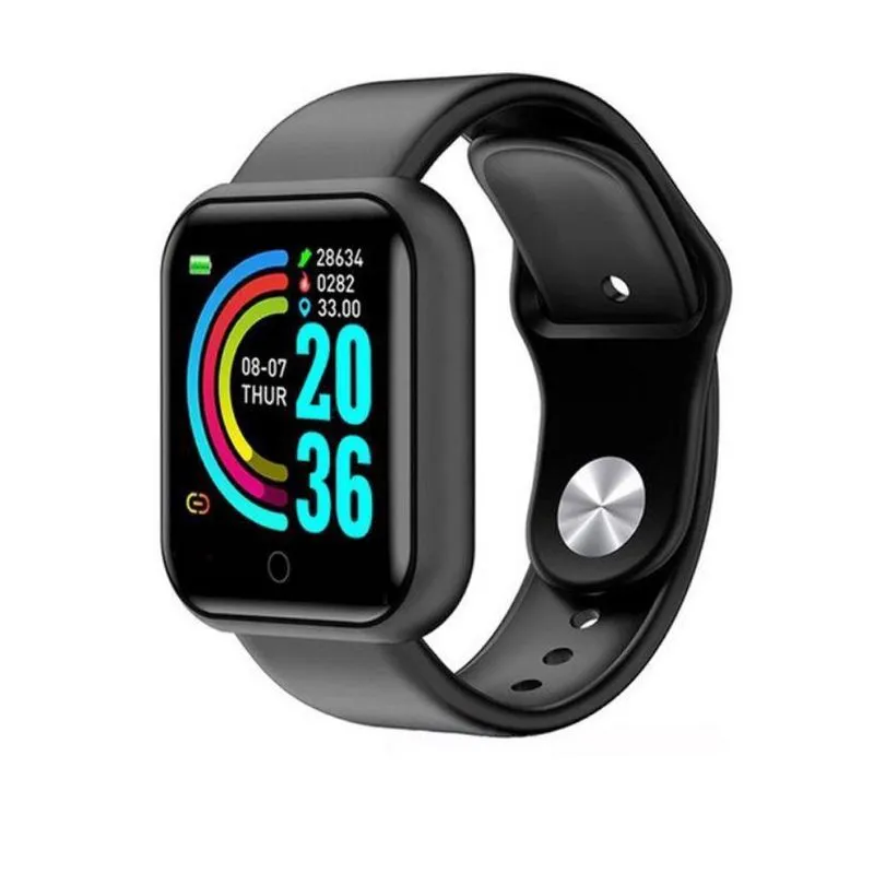 Relogio Inteligente Bluetooth Smartwatch Esportivo D20 + Nfe