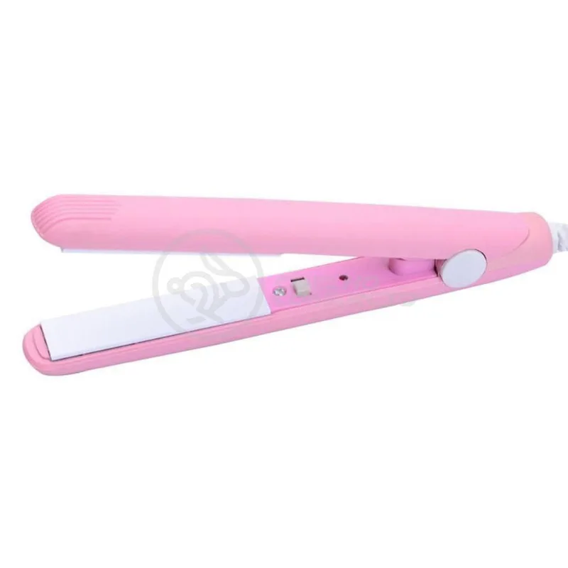 Mini Chapinha Prancha 17Cm Bivolt 110|220V Profissional Rosa Bivolt