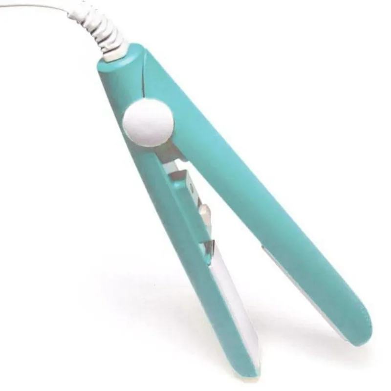 Mini Chapinha Prancha Portátil Cabelo 17Cm Bivolt 110V220V Bivolt